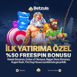 İlk yatırıma özel freespın bonusu